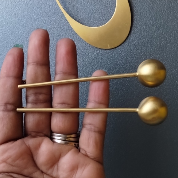 Laka Luka 2 pairs of earrings Modern design style - Picture 5 of 6